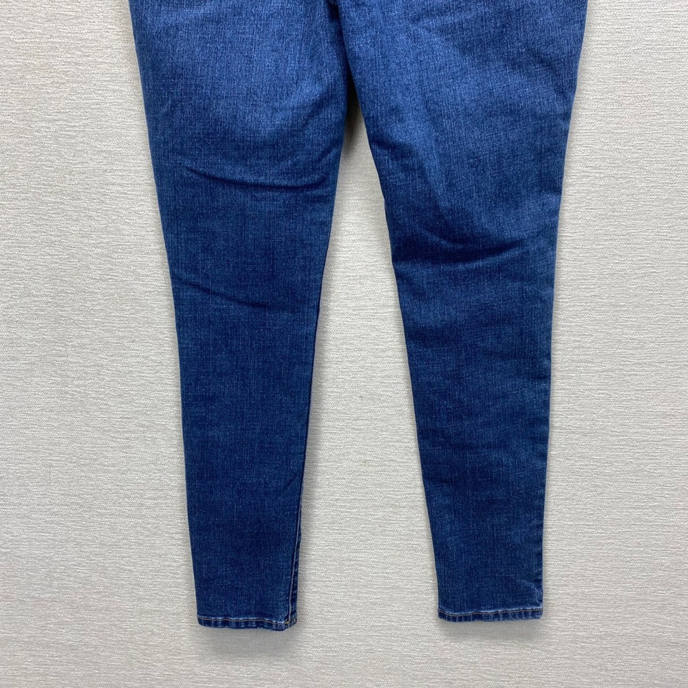 Seven7 Womens Skinny Jeans Medium Wash High Rise Blue Denim Pants Size 4 (29x27) - Picture 5 of 12